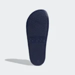 Adidas ADILETTE AQUA SLIDES Navy White - Image 4