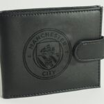 Man City  FC Team Merchandise Leather Clip Wallet - Image 2