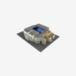 Chelsea FC  Lego Stadium - Team Merchandise 3D Mini BRXLZ Stadium - Image 3