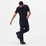 Regatta Highton Waterproof Wet Pants Over trousers  Navy (Men's) - Image 2