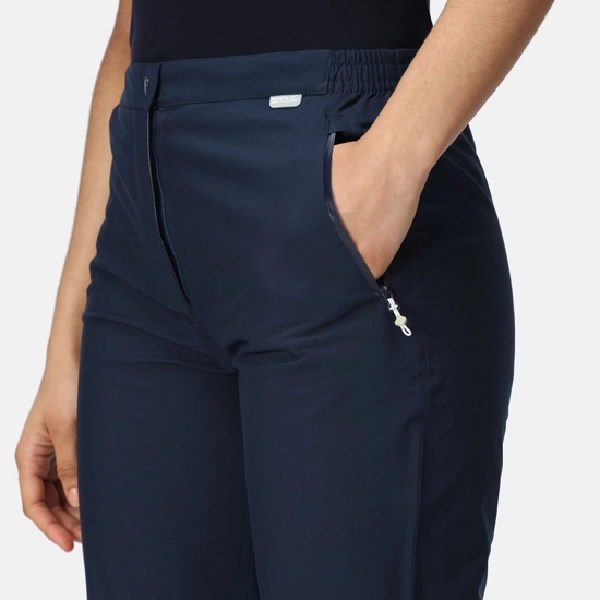 Regatta Highton Waterproof Wet Pants Over trousers Navy (Women's) - Image 5