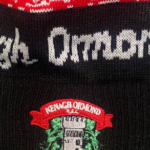 Nenagh Ormond Rugby CLUB RFC Bobble Hat Black/Red/White - Image 3