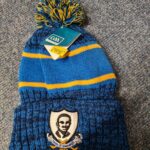 Sean Treacy GAA Crested Bobble Hat Royal Blue/Navy/Amber - Image 3