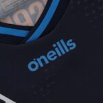 O'Neills Tipperary GAA Fiserv  2024 Goal Keeper Jersey - Tight/Player Fit  Navy Shadow / Cyan / White (ADULTS) - Image 6