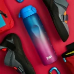 Ion8 Quench Water Bottle 1000ml  Top Gradient  Blue / Pink Motivator 1L - Image 2