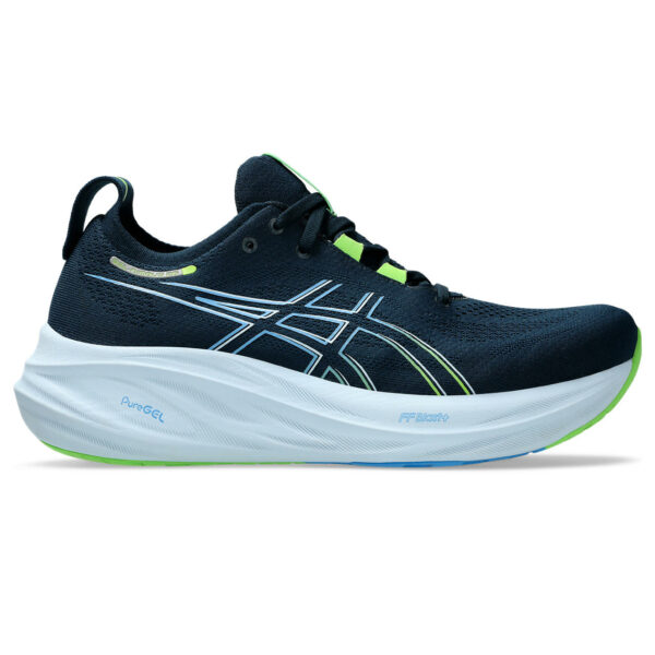 Asics GEL-NIMBUS™ 26 Running Shoe FRENCH BLUE/ELECTRIC LIME  (Men's)