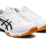 Asics GEL-ROCKET 11 Indoor Court Shoe White/Pure Silver (Mens) - Image 5