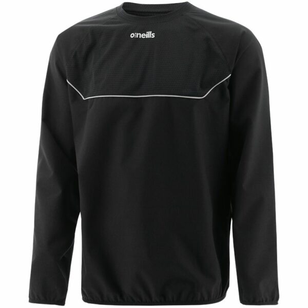O'Neills Norwich Water Repellent Windcheater / Windbreaker  Black / Silver (Adults)