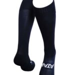 Atak High Performance Comfort Fit Long Sports Socks Navy (Adults / Kids) - Image 2