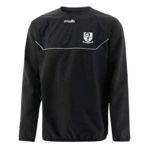 Kilruane GAA O’Neills Norwich Water Repellent Windcheater / Windbreaker Black / Silver (Adults)