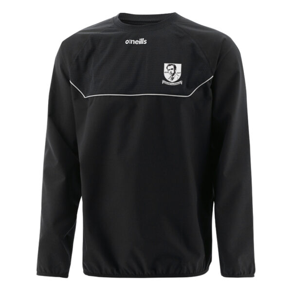 Kilruane GAA O’Neills Norwich Water Repellent Windcheater / Windbreaker Black / Silver (Adults)