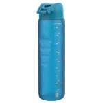 Ion8 Quench Water Bottle 1000ml Hygienic full-flip Top Blue - Image 2