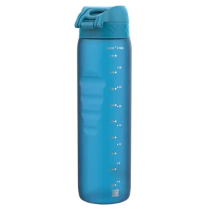 Ion8 Quench Water Bottle 1000ml Hygienic full-flip Top Blue