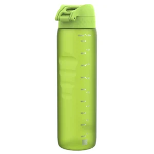 Ion8 Quench Water Bottle 1000ml Hygienic full-flip Top GREEN