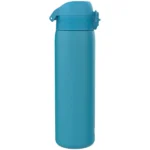 Ion8 Slim Vacuum Insulated Bottle BLUE  500ml Hygienic full-flip top - Image 2