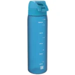 Ion8 Slim Water Bottle BLUE 500ml Hygienic full-flip Top - Image 3