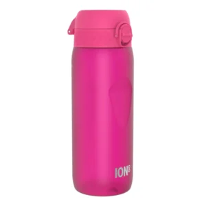 Ion8 Tour Water Bottle 750ml Hygienic full-flip top Pink