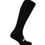 Atak High Performance Comfort Fit Long Sports Socks Black (Adults / Kids) - Image 4