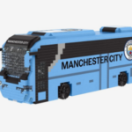 Man City TEAM COACH  BUS- Team Merchandise  3D BRXLZ Team Coach - Image 2