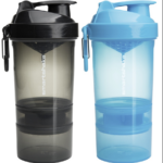 Smartshake Original2Go ONE Shaker 600ml Bottle Neon Blue - Image 2