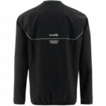 O'Neills Norwich Water Repellent Windcheater / Windbreaker  Black / Silver (Adults) - Image 2