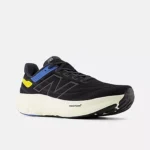 New Balance Fresh Foam M1080M Running Shoe  Black / Blue Agate / Ginger Lemon (Mens) - Image 5