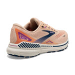Brooks Adrenaline GTS 23 Apricot/Estate Blue/Orchid Running Shoe (Ladies) - Image 3