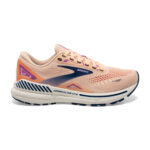 Brooks Adrenaline GTS 23 Apricot/Estate Blue/Orchid Running Shoe (Ladies) - Image 4