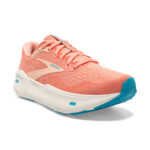 Brooks Ghost MAX Running Shoe  Papaya/Apricot/Blue (Women's) - Image 7