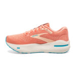 Brooks Ghost MAX Running Shoe  Papaya/Apricot/Blue (Women's) - Image 4