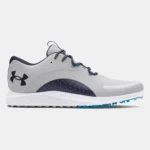 Under Armour UA Charged Draw 2 Spikeless Golf Shoes Halo Gray (Men's) - Image 6