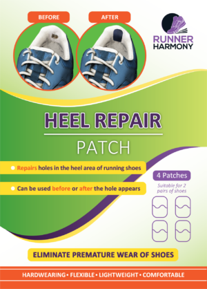 Runner Harmony Running Shoe Heel Hole Prevention Insert  (Adults)