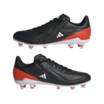 adidas RS-15 Elite SG Soft Ground Football / Rugby Boot Black/Red (Adults) - Image 4
