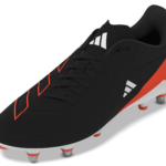 adidas RS-15 Elite SG Soft Ground Football / Rugby Boot Black/Red (Adults) - Image 3