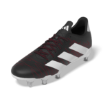 adidas Kakari Soft Ground Football Boots Core Black / Silver Metallic / Better Scarlet (Adults) - Image 13