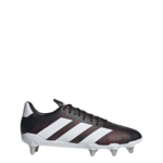 adidas Kakari Soft Ground Football Boots Core Black / Silver Metallic / Better Scarlet (Adults) - Image 4