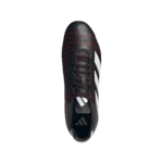 adidas Kakari Soft Ground Football Boots Core Black / Silver Metallic / Better Scarlet (Adults) - Image 5