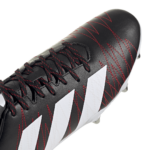 adidas Kakari Soft Ground Football Boots Core Black / Silver Metallic / Better Scarlet (Adults) - Image 11
