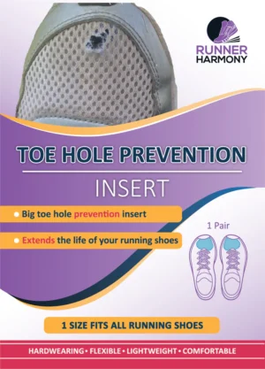 Runner Harmony Running Shoe Toe Hole Repair / Prevention Insert  (Adults)