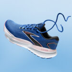 Brooks Glycerin GTS 21 Running Shoe   Blue/Icy Pink/Rose  (Ladies) - Image 14
