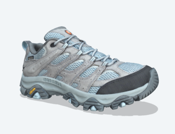 Merrell Moab 3 GORE-TEX® Hiking Walking Shoe ALTITUDE Grey/Blue  (Ladies)