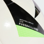 adidas Euro 2024 Club FOOTBALL White / Black / Solar Green Size 5 - Image 3