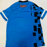 O'Neills Tipperary GAA  Fiserv.  2024 Training Jersey Swedish Blue/Black (Kids / Adults) - Image 3
