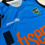 O'Neills Tipperary GAA Fiserv Training Vest Swedish Blue/Black (Kids / Adults) - Image 3