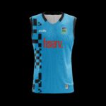O'Neills Tipperary GAA Fiserv Training Vest Swedish Blue/Black (Kids / Adults) - Image 9