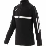 Kilruane MacDonaghs GAA O'Neills Focus Brushed  Half Zip Top Black/White (Adults ) - Image 6