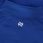 Silvermines GAA O'Neills Focus 184 Half Zip Brushed Top Mel  Royal Blue/White (Adults / Kids) - Image 3