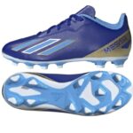 adidas  X Crazyfast Messi Club Football Boots LUCBLU/BLUBRS/FTWWHT (Kids) - Image 6