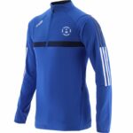 Silvermines GAA O'Neills Focus 184 Half Zip Brushed Top Mel  Royal Blue/White (Adults / Kids) - Image 2