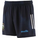 O'Neills Tipperary GAA Goalkeeper Printed Shorts 2024 Navy/White/Cyan (Kids / Adults) - Image 3